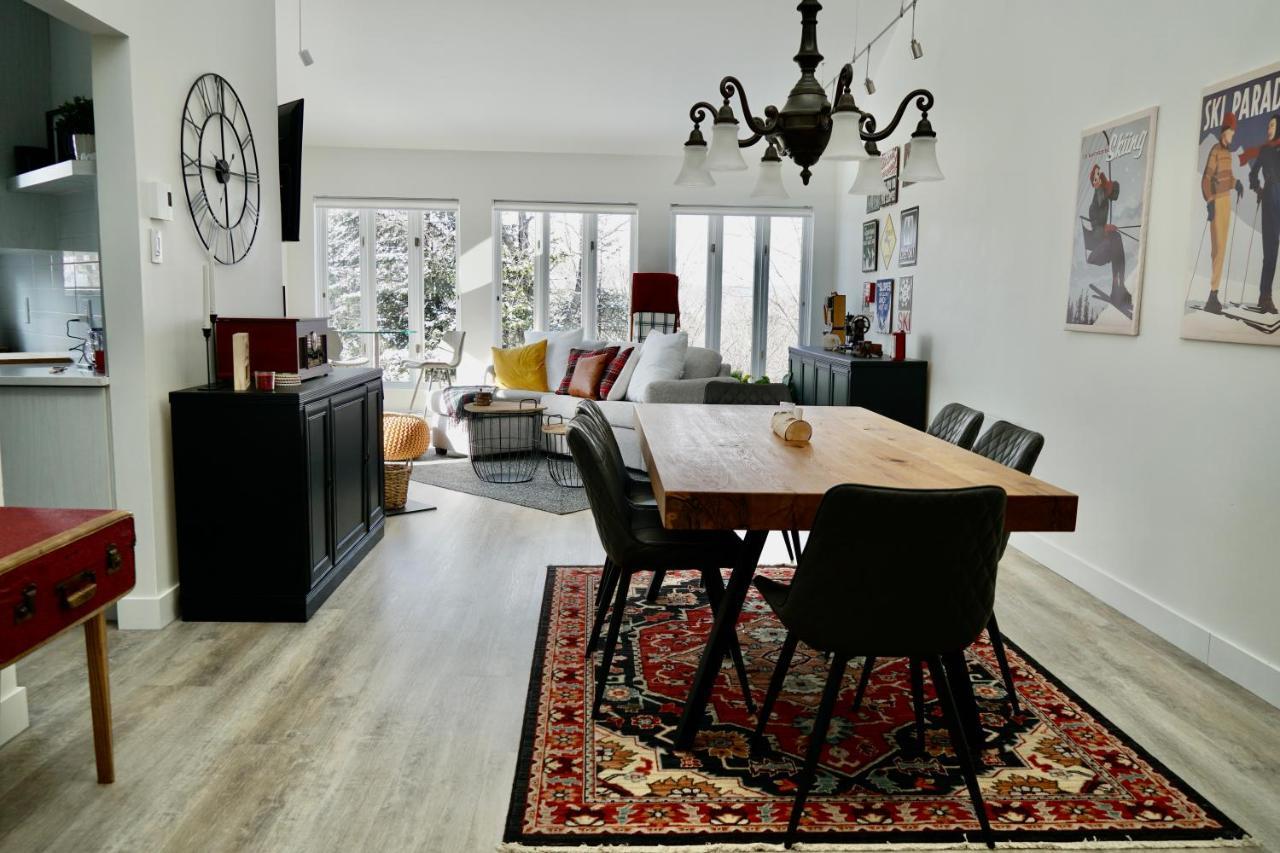 Appartement Le Retro Chic A Mont-Tremblant Extérieur photo
