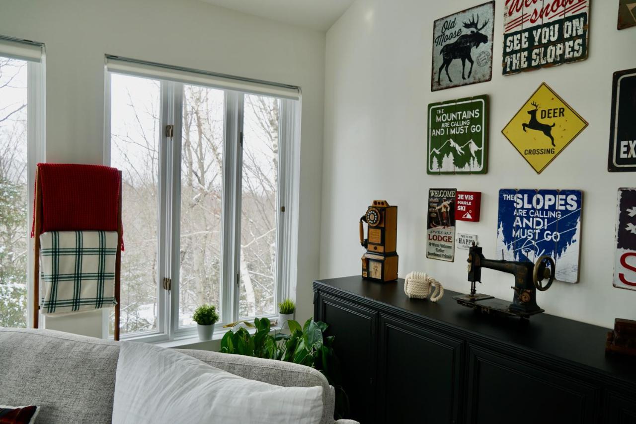 Appartement Le Retro Chic A Mont-Tremblant Extérieur photo