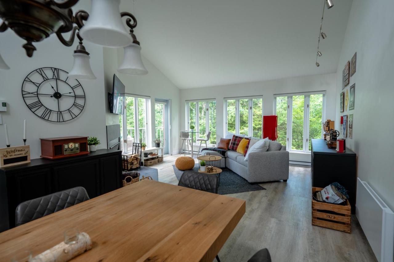 Appartement Le Retro Chic A Mont-Tremblant Extérieur photo
